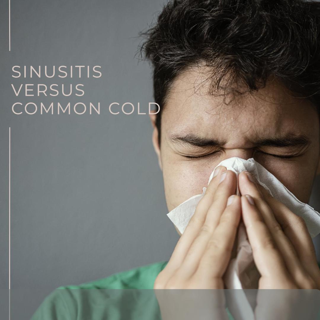 Difference between Common cold and Sinusitis