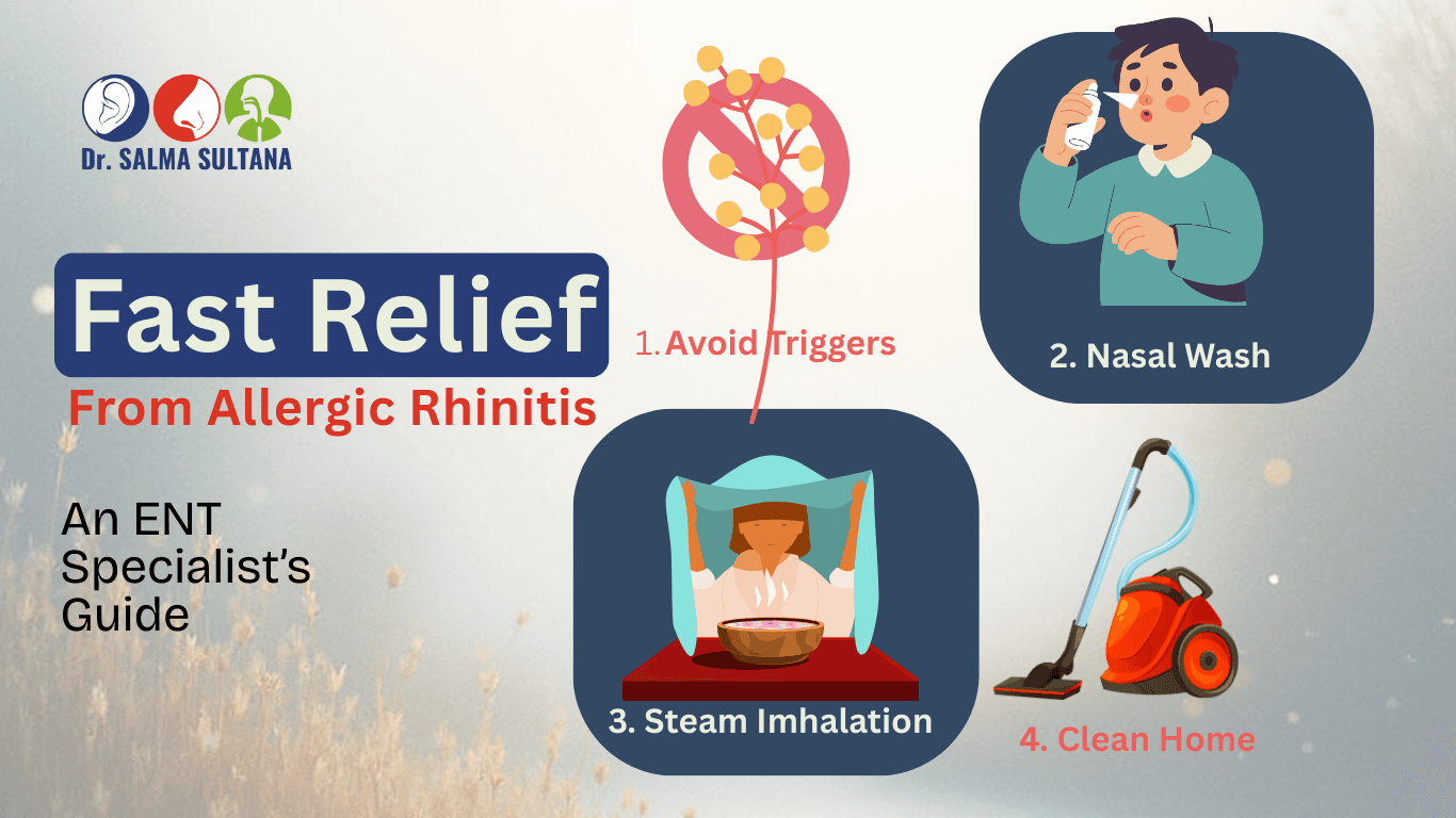 Fast relief from Allergic Rhinitis