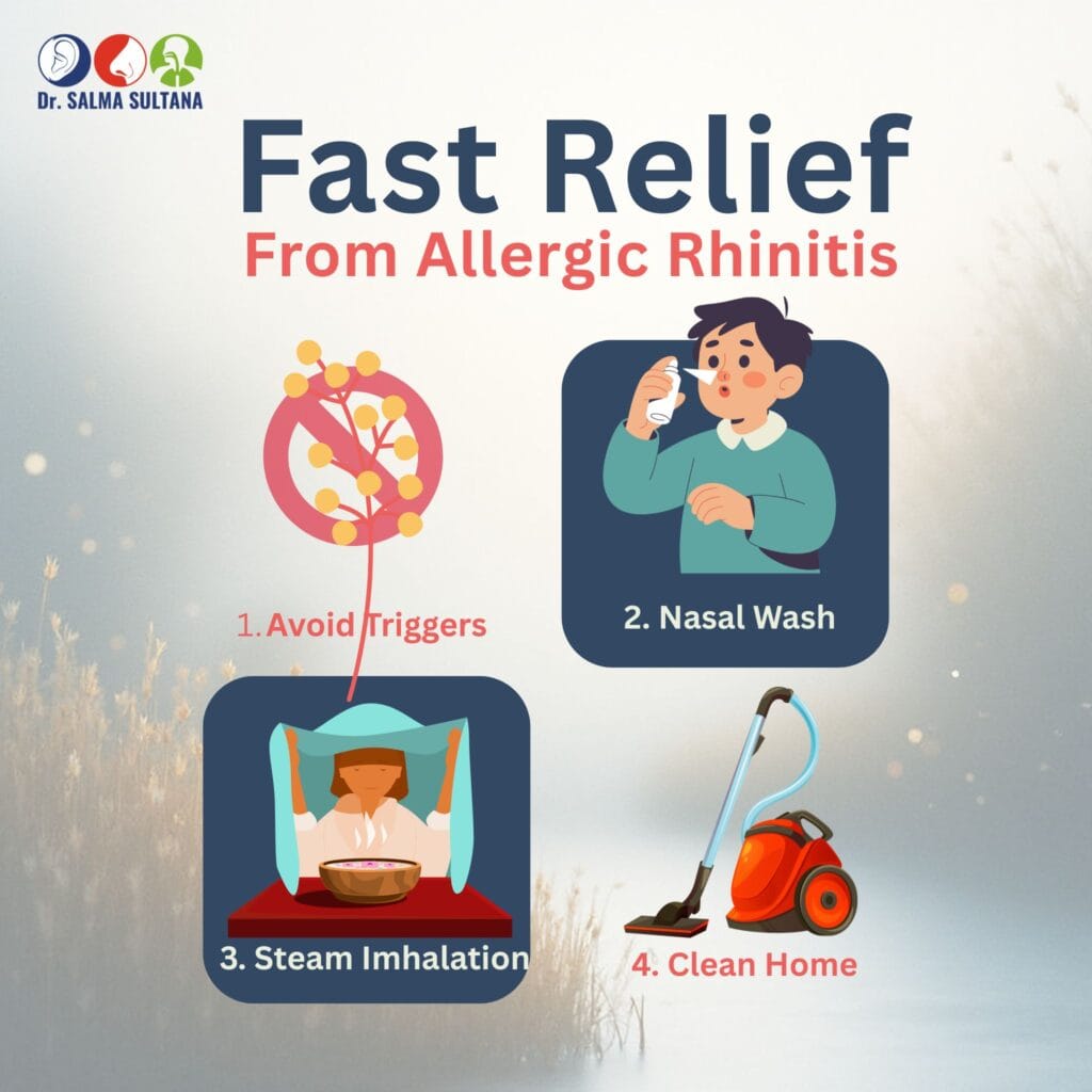 Tips for Fast relief from Allergic Rhinitis
